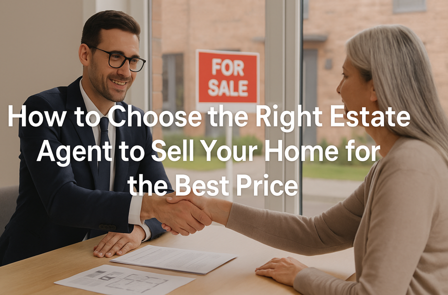 How to Choose the Right Estate Agent to Sell Your Home for the Best Price